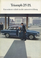 Triumph 2.5 P.I. Prospekt 9.1968