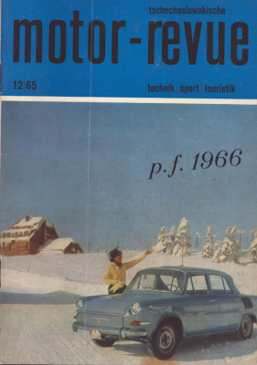 Tschechoslowakische Motor-Revue 1965 Heft 12