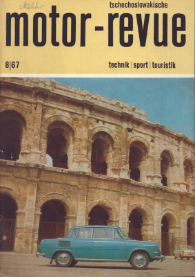Tschechoslowakische Motor-Revue 1967 Heft 8