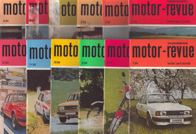 Tschechoslowakische Motor-Revue 1984 Hefte 1-12