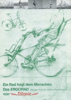 Utopia Ergorad bicycle brochure 1988
