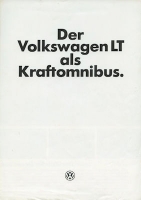 VW LT Kraftomnibus brochure 7.1978