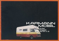 VW LT / Karmann Mobil brochure 1970s