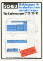 VW LT Werkstattwagen brochure 4.1980