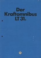 VW LT 31 Kraftomnibus brochure 8.1980