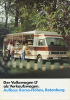 VW LT Verkaufswagen brochure 1.1981