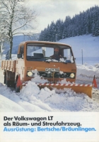 VW LT Räum- und Streufahrzeug brochure 8.1980