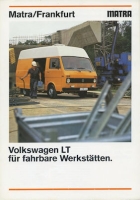 VW LT Werkstattwagen brochure 1980s