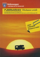 VW LT Karmann Distance wide brochure 9.1991