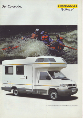VW LT Karmann Colorado Prospekt 9.1997