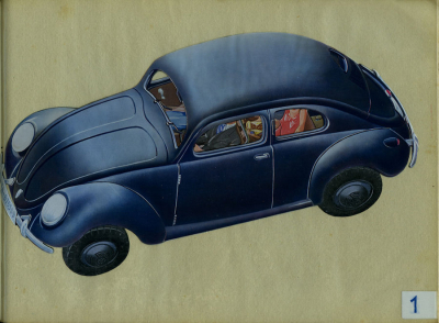 Preview: VW KdF-Wagen Transart-Prospekt 1939