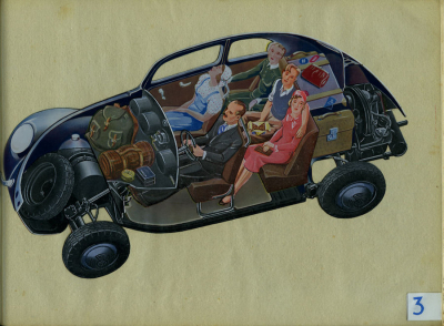 Preview: VW KdF-Wagen Transart-Prospekt 1939