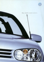 VW Golf 4 Cabriolet brochure 4.2000