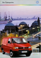 VW T 4 Transporter brochure 10.1999