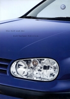 VW Golf 4 / Variant Edition brochure 3.2001