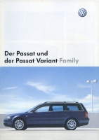 VW Passat B 5 GP Family brochure 12.2002