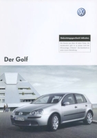 VW Golf 5 brochure 5.2004