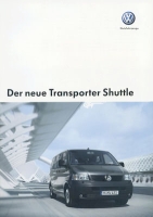 VW T 5 Tranporter Shuttle brochure 12.2003