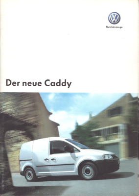 VW Caddy 3 Prospekt 11.2003