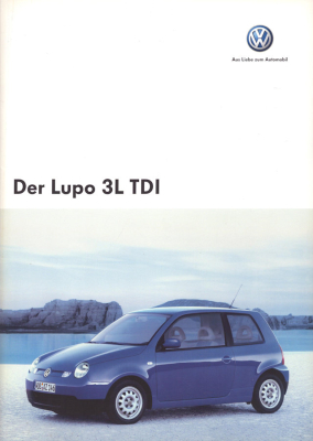 VW Lupo 3L TDI Prospekt 10.2004