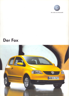 VW Fox Prospekt 12.2005
