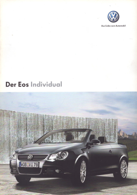 VW Eos Individual Prospekt 6.2007