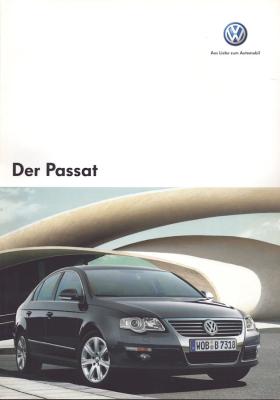 VW Passat B 6 Prospekt 10.2006