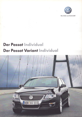 VW Passat / Variant B 6 Individual Prospekt 6.2007