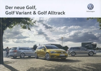 VW Golf 7 Variant & Alltrack brochure 6.2017
