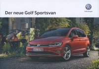 VW Golf 7 Sportsvan brochure 10.2017