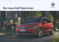 VW Golf 7 Sportsvan brochure 11.2017