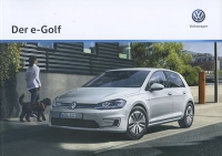 VW e-Golf 7 brochure 11.2018