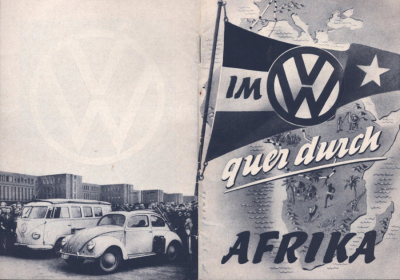 Im VW quer durch Afrika Broschüre ca. 1951