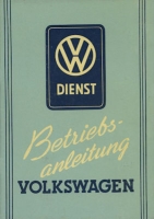 VW Käfer Bedienungsanleitung 8.1950