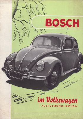 VW Käfer Bosch Erzeugnisse 5.1954