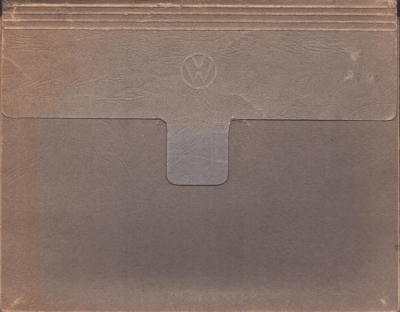 VW Mappe 1950er Jahre