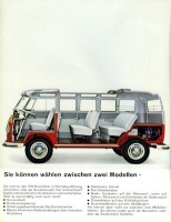 Preview: VW T 1 Neunsitzer Prospekt 1964