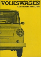 VW Kleinlieferwagen Fridolin Bedienungsanleitung 1965