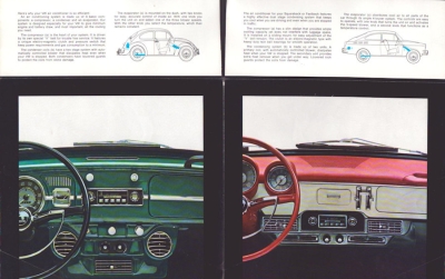 VW Klimaanlage / Air conditioner Prospekt 1966