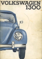 VW Käfer 1300 owner`s manual 8.1965