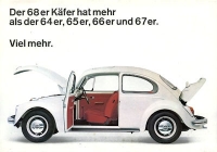 VW Käfer brochure 2.1968