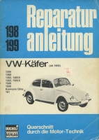 VW Käfer / Karmann Ghia / 181 repair manual 1968-