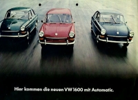 VW 1600 Automatik brochure 2.1968