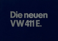 VW 411 E Prospekt 8.1969