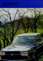 VW 411 E brochure 8.1970