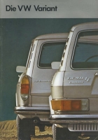 VW 1600 / 411 LE Variant brochure 8.1970