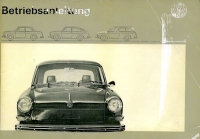 VW 1600 owner`s manual 8.1971