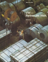 VW Mehr als Autos, Partner der Welt, ein Report brochure 7.1974