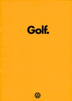 VW Golf 1 brochure 1974