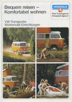 VW T 2 Westfalia brochure 1970s